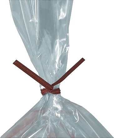 Unbranded 5" Paper Twist Ties, Green, 2000/Carton (PBT5G)