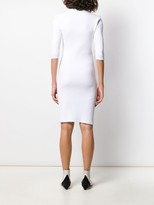 Thumbnail for your product : Courreges Ribbed Knit Sweater Dress