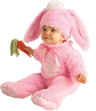 Rubie's Costume Co Precious Pink Wabbit Dress-Up Set - Infant