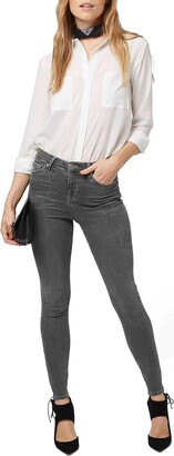 Topshop Jamie High Rise Ankle Skinny Jeans
