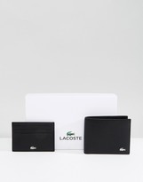 Thumbnail for your product : Lacoste Gift Box Wallet & Card Holder Black