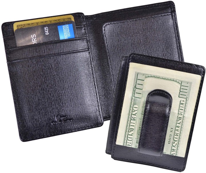 Money Clip Wallet With Id Window Shopstyle - 