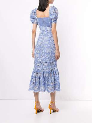 Alice McCall Cloud Obscurity embroidered midi dress