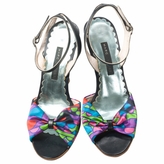Thumbnail for your product : Marc Jacobs Blue Leather Sandals