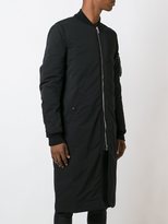 Thumbnail for your product : Rick Owens long bomber jacket