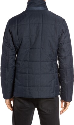 Ted Baker Jasper Trim Fit Quilted Jacket with Removable Bib