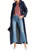 Thumbnail for your product : MiH Jeans Belted Embroidered Denim Coat