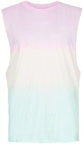 Thumbnail for your product : Topman Oversize Rainbow Tank