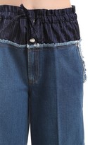 Thumbnail for your product : Sonia Rykiel Cropped Denim Jeans W/ Boxer Waist