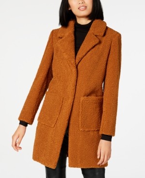 French connection short teddy faux fur jacket Clearance