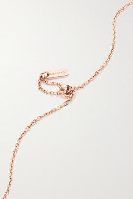 Messika Move Romane 18-karat Rose Gold Diamond Necklace - one size