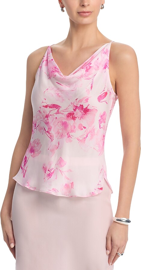 French Connection Sophie Fleur Oona Cowlneck Top