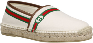 Gucci Embroidered Espadrilles