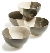 Thumbnail for your product : Gibson Half-Dipped Bowls (Set of 4)