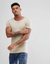 Thumbnail for your product : BEIGE Asos Design ASOS DESIGN muscle fit t-shirt with scoop neck in