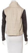 Thumbnail for your product : Veda Leather & Linen Jacket