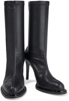 Thumbnail for your product : Stella McCartney Palmer Faux Stretch-leather Sock Boots