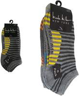 Thumbnail for your product : Nicole Miller 6 Pack Striped Low Cuts Women Ladies Socks Size