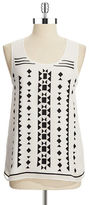 Thumbnail for your product : Vince Camuto Tribal Print Tank