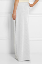 Thumbnail for your product : J.W.Anderson Striped stretch-jersey maxi skirt