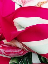 Thumbnail for your product : Dolce & Gabbana Camellia-Print Silk-Twill Scarf