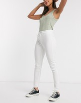 Thumbnail for your product : We The Free by Free People Miles Away skinny jeans in white