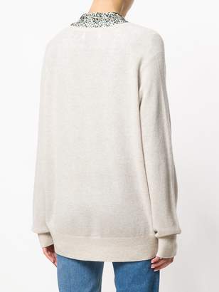 Christian Wijnants oversized V-neck sweater