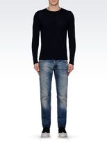 Thumbnail for your product : Giorgio Armani Sweater In Ribbed Cotton/Viscose