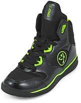 ladies black and pink trainers