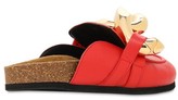 Thumbnail for your product : J.W.Anderson 10mm Embellished Leather Mules