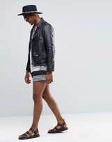 Thumbnail for your product : Jaded London Retro Shorts With Global Print