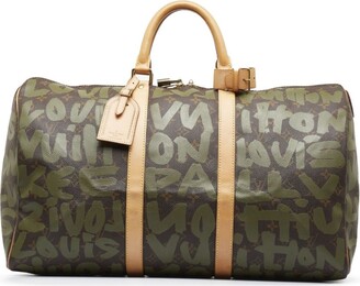 FWRD Renew Louis Vuitton Graffiti Speedy 30 Bag in Multi