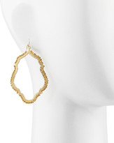 Thumbnail for your product : Nakamol Bead-Wrapped Hoop Earrings, Gold