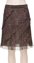 Thumbnail for your product : Max Studio Silk Chiffon Skirt