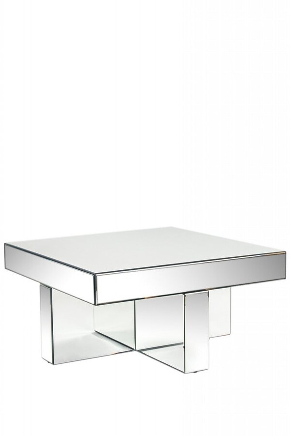 Statements By J Lucy Mirrored Coffee, Statements By J Pia Chrome Coffee Table