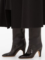 Thumbnail for your product : Gabriela Hearst Rimbaud Patent And Smooth Leather Knee-high Boots - Black