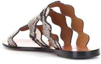 Chloé Lauren leather sandals