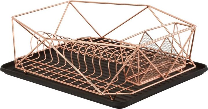 Kitchen Details Geode Copper Dish Rack