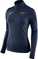 Thumbnail for your product : Nike Women's New Orleans Pelicans NBA Dry Element Half-Zip Top