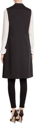 Michael Kors Sleeveless Wool Coat