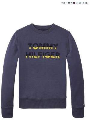 Next Boys Tommy Hilfiger Blue Tommy Graphic Sweatshirt