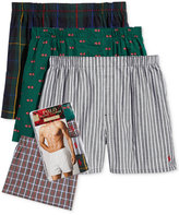 Thumbnail for your product : Polo Ralph Lauren Men's 4 Pack Woven Boxers
