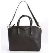 Thumbnail for your product : Givenchy black leather top handle convertible tote