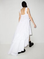 Thumbnail for your product : BROGGER Brgger - White Aubrey Tiered Ruffled Dress