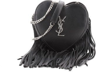 ysl heart chain bag