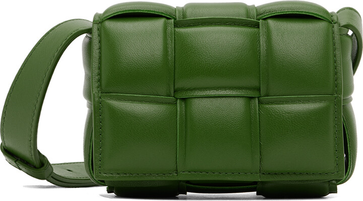Bottega Veneta Green Candy Padded Cassette Bag