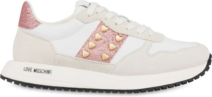 Love Moschino Stud-Embellished Sneakers