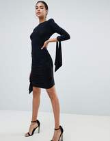 Thumbnail for your product : Club L London mini dress with drape sleeves