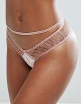 Thumbnail for your product : New Look Velvet Thong