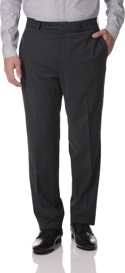 Calvin Klein Men's Modern Fit 100% Wool Tuxedo Suit Separates-Custom Jacket  & Pant Size Selection - Black - 30W x 30L - ShopStyle